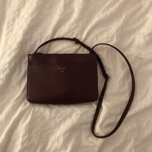 Matt and Nat crossbody (color: cherry brown)